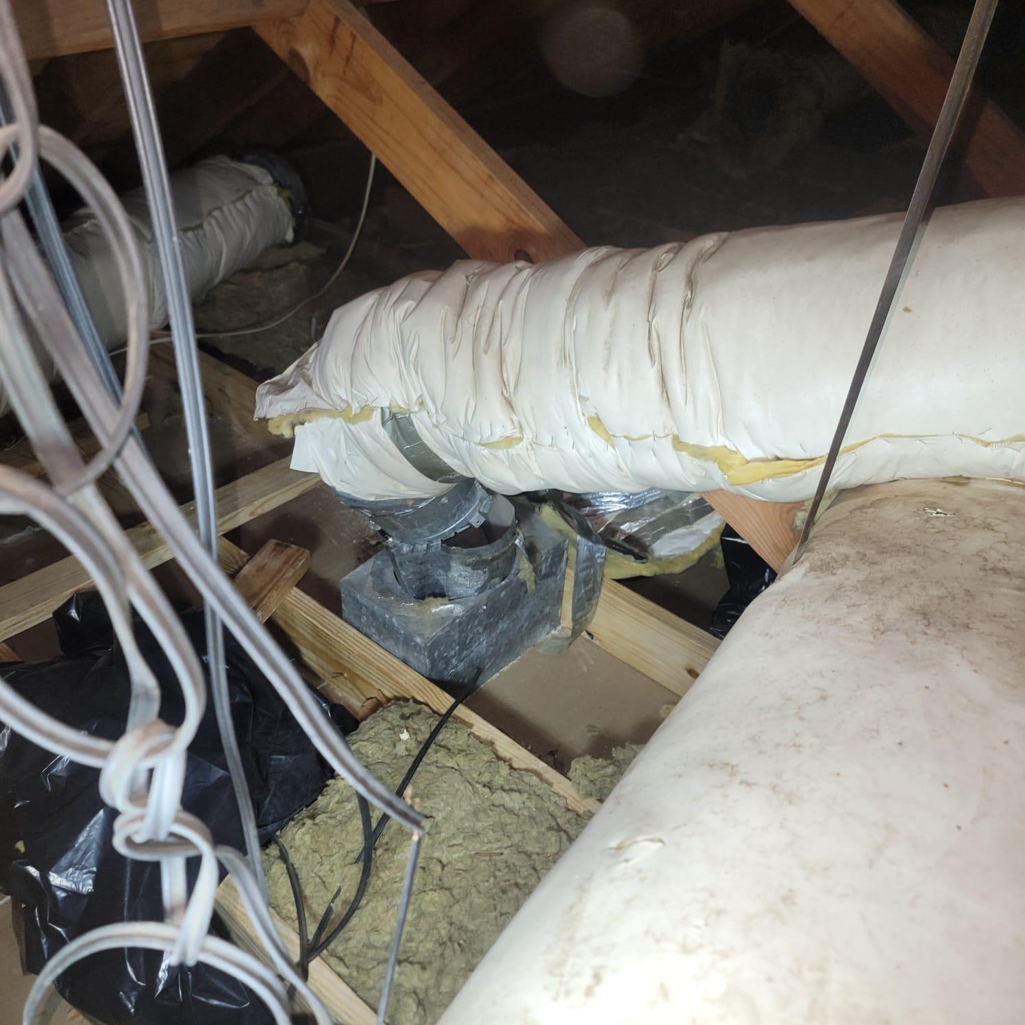 Ductwork - attic hvac ductwork houston tx